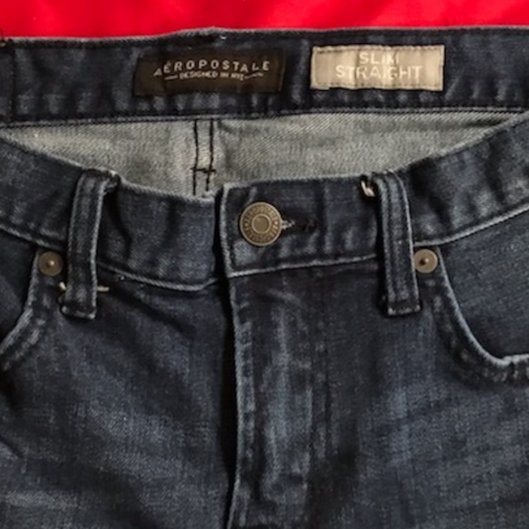 Aeropostale Slim Straight Jeans - NWOT - Picture 3 of 4